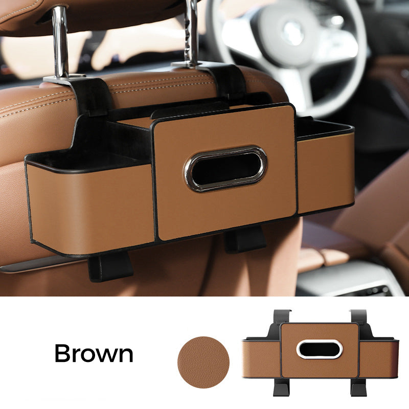 🚗 Multifunctional Car Seat Back Organizer – Waterproof Storage Bag for Travel & Everyday Use